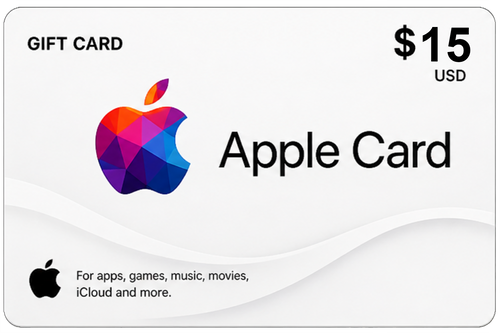 Apple Gift Card $15 USD | Región USA