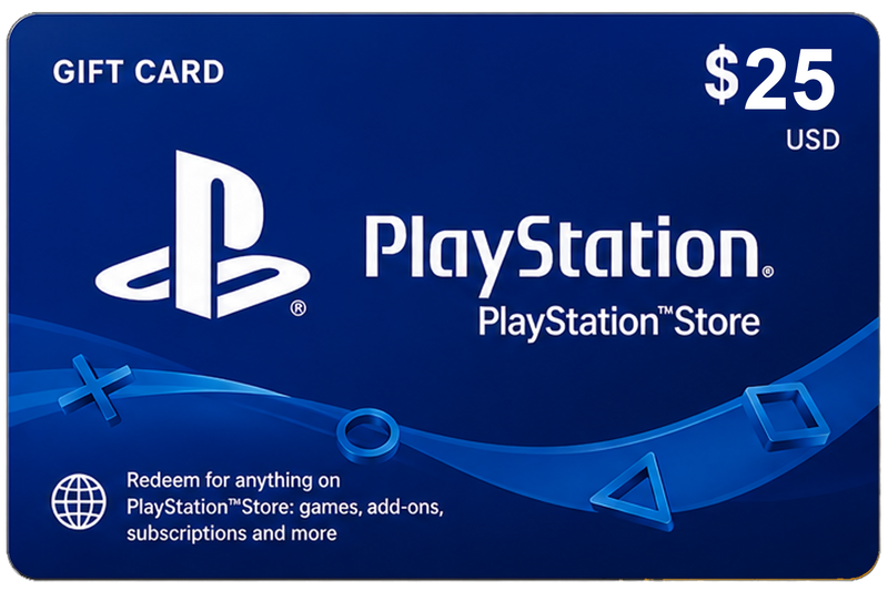 PlayStation Network $25 USD – Recarga PSN | Región USA
