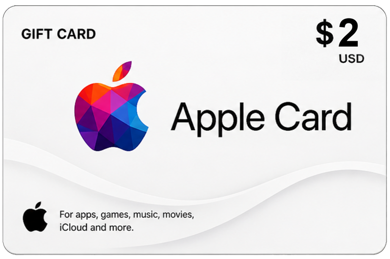 Apple Gift Card $2 USD | Región USA