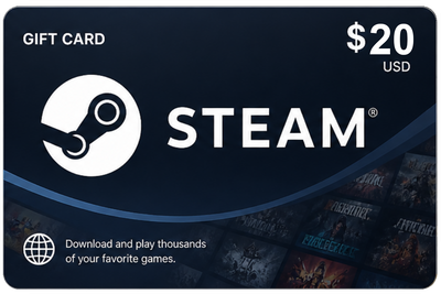 Steam 20 USD · Región Global