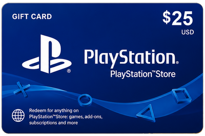 PlayStation 25 USD · Región USA