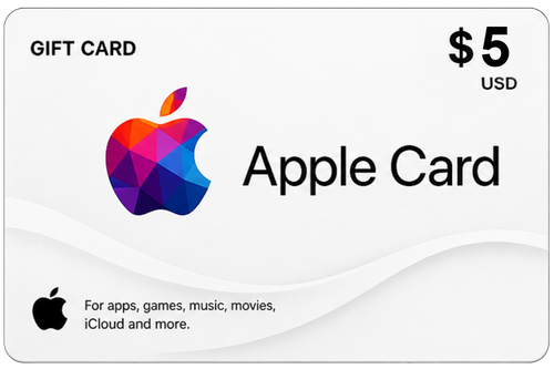 Apple Gift Card $5 USD | Región USA