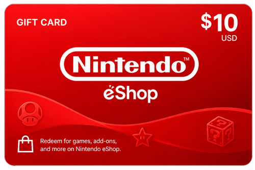 Nintendo eShop digital 10 USD | Región USA