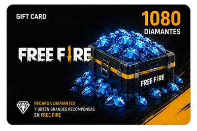 Free Fire 1080 Diamantes – Recarga | Región Global