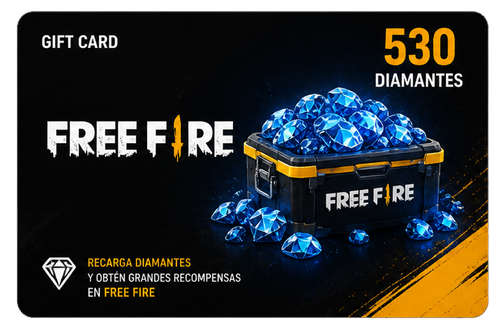 Free Fire 530 Diamantes | Codigo digital
