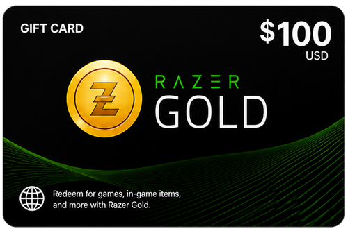 Razer Gold $100 USD | Región Global