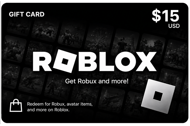 Roblox Gift Card $15 USD – Robux | Región USA