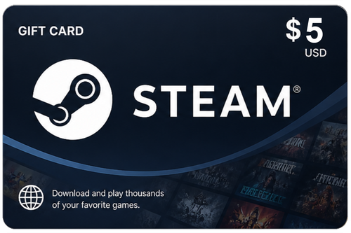 Steam 5 USD digital | Región Global