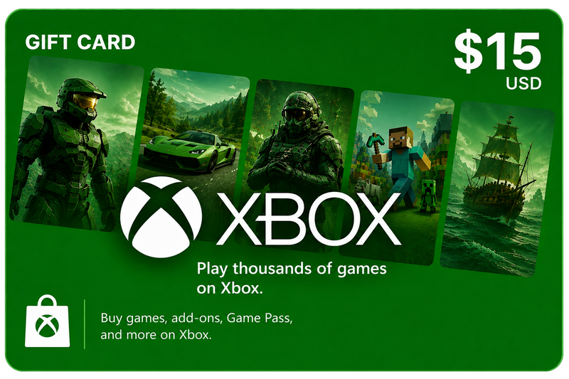 Xbox $15 USD - región USA