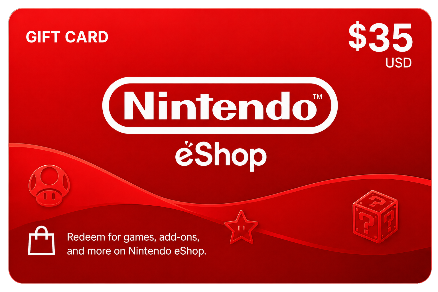 Nintendo eShop $35 USD