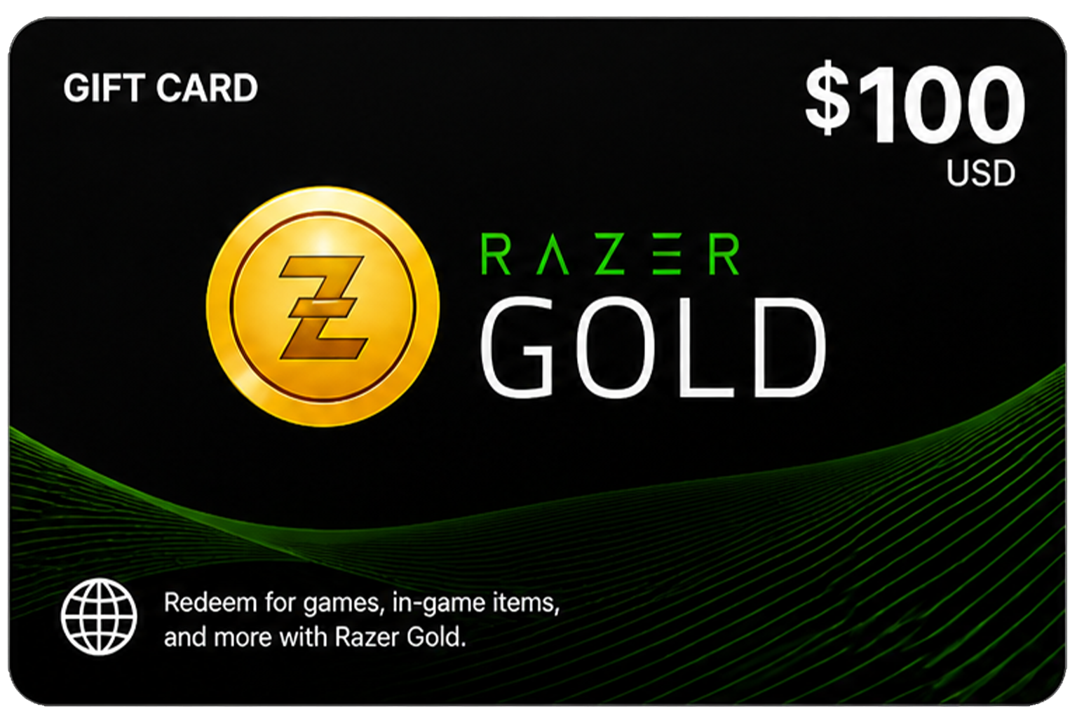 Razer Gold $100 USD