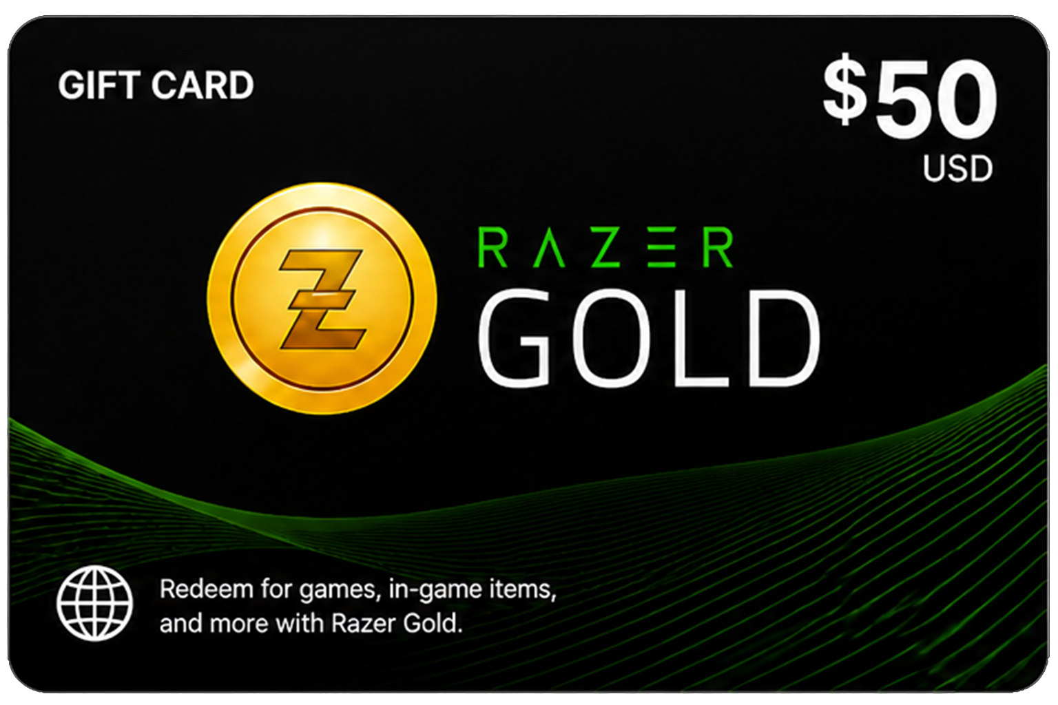Razer Gold $50 USD